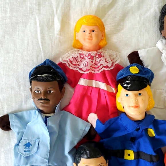 Vintage community helpers puppets - Picture 3 of 5